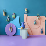 Lunar Jewel Beetle Wall Art, styled in an interior