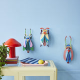 Lunar Jewel Beetle Wall Art, styled in an interior