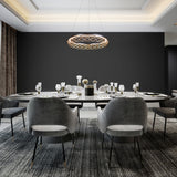 Lacey LED Chandelier By WAC Lighting With Light