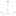 Laguna Linear Chandelier — 51 1/2", White Linen, Burnished Brass