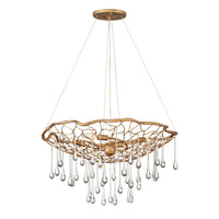 Laguna Medium Single Tier Chandelier - Burnished Gold - by Hinkley