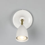 Lainio Wall Light Polished_Brass_White_Shade