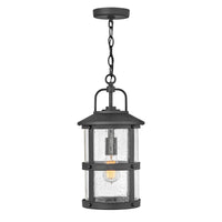 Lakehouse Medium Hanging Lantern - Black - by Hinkley