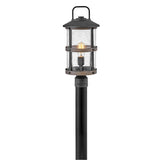 Lakehouse Medium Post Mount Lantern - Aged Zinc - by Hinkley