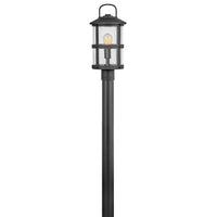 Lakehouse Medium Post Mount Lantern - Black - by Hinkley