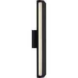 Lakemont Led Outdoor Wall Lantern — 26 Inch, Textured Black