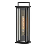 Langston Large Tall Wall Mount Lantern - Black - by Hinkley