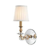 Lapeer Wall Sconce - Aged Brass by Hudson Valley