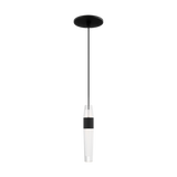 Lassell Pendant Light Nightshade Black Long By Visual Comfort Modern