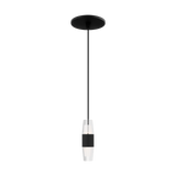 Lassell Pendant Light Nightshade Black Short By Visual Comfort Modern