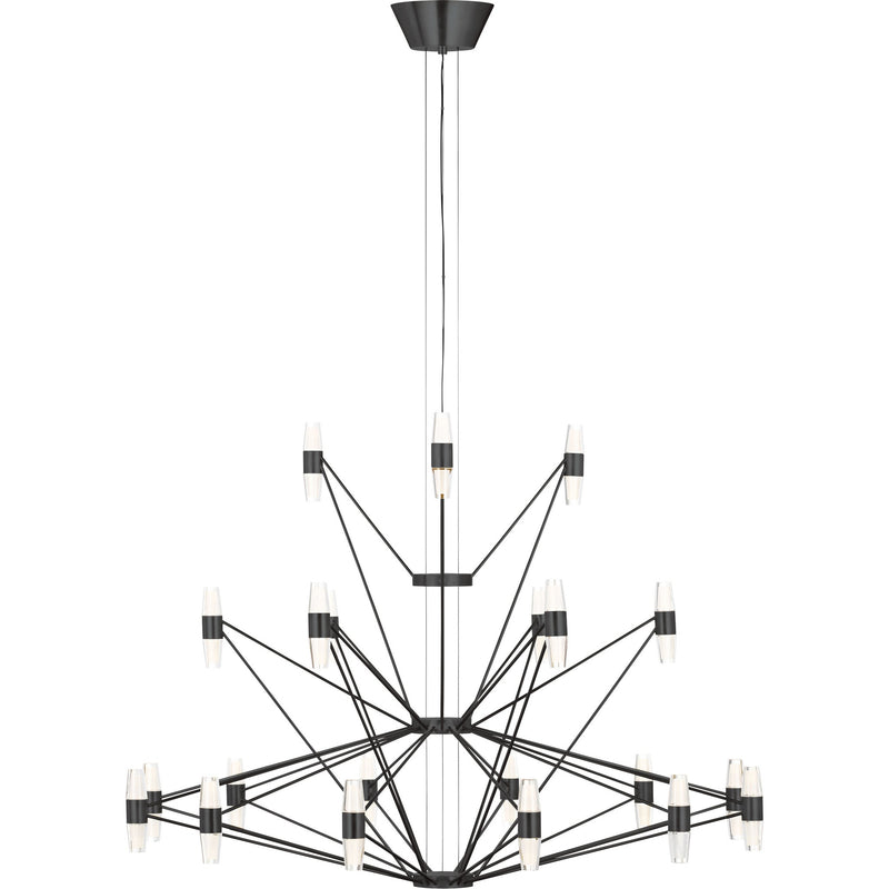Lassell Tier Chandelier — Bronze