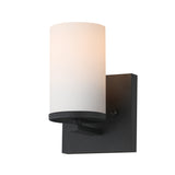 Lateral Bath Vanity Light Black by Maxim Lighting