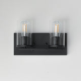 Lateral Bath Vanity Light Black by Maxim Lighting