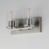 Lateral Bath Vanity Light Satin Nickel by Maxim Lighting