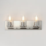 Lateral Bath Vanity Light Satin Nickel by Maxim Lighting