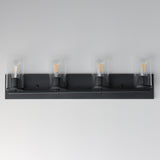 Lateral Bath Vanity Light Black by Maxim Lighting