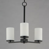 Lateral Chandelier Black by Maxim Lighting
