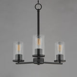 Lateral Chandelier Black by Maxim Lighting
