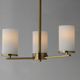 Lateral Chandelier Satin Brass by Maxim Lighting
