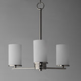Lateral Chandelier Satin Nickel by Maxim Lighting