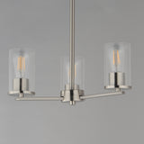 Lateral Chandelier Satin Nickel by Maxim Lighting