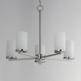 Lateral Chandelier Satin Nickel by Maxim Lighting