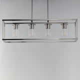 Lateral Linear Suspension Satin Nickel by Maxim Lighting