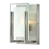 Latitude Small Single Light Vanity - Brushed Nickel - by Hinkley