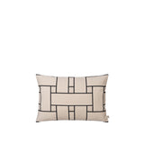 Lattice Offset Cushion - Rectangular