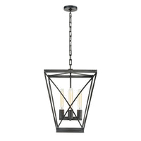 Lattice Pendant — Urban Bronze