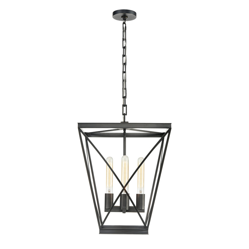 Lattice Pendant — Urban Bronze