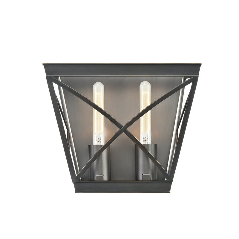 Lattice Wall Sconce — Urban Bronze