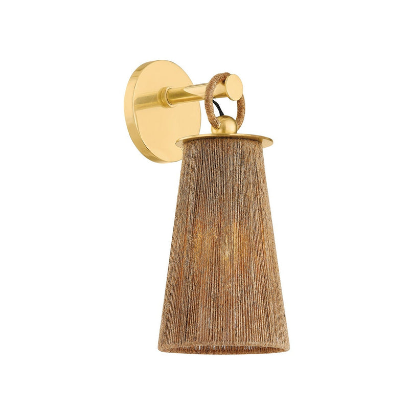 Lauz Wall Sconce - Aged Brass