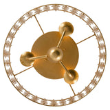Layla Flush Mount 15'' Antique Gold