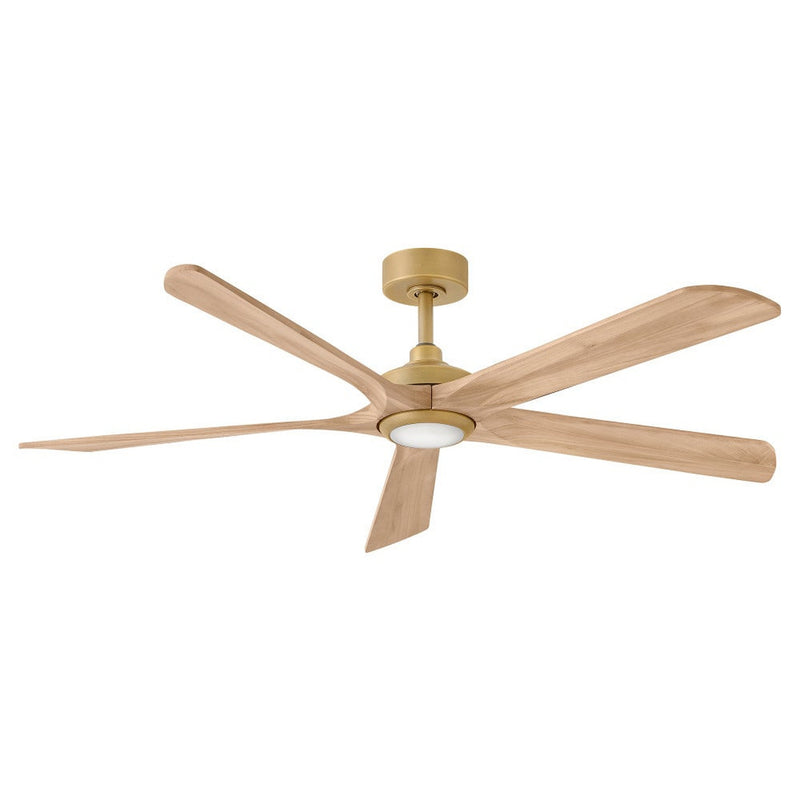 Layton 58” LED Smart Fan - Heritage Brass
