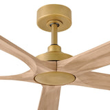 Layton 58” LED Smart Fan - Heritage Brass