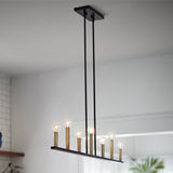 Lazlo Large Seven Light Linear Chandelier