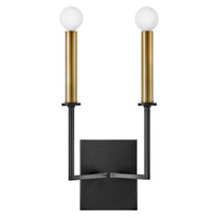 Lazlo Medium Two Light Tall Sconce