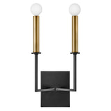 Lazlo Medium Two Light Tall Sconce