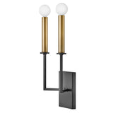 Lazlo Medium Two Light Tall Sconce