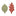 Leaf Cushions, Set of 2