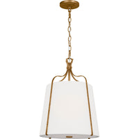 Leander Shade Pendant — 14 1/4", Antique Gild