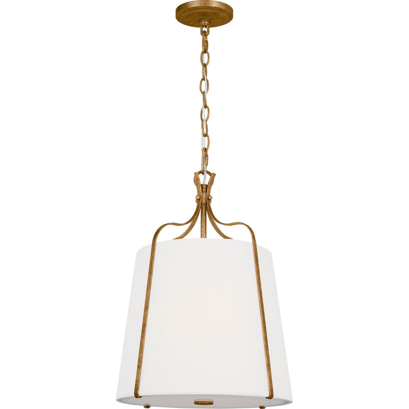Leander Shade Pendant — 14 1/4", Antique Gild