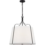 Leander Shade Pendant — 24 1/4", Smith Steel