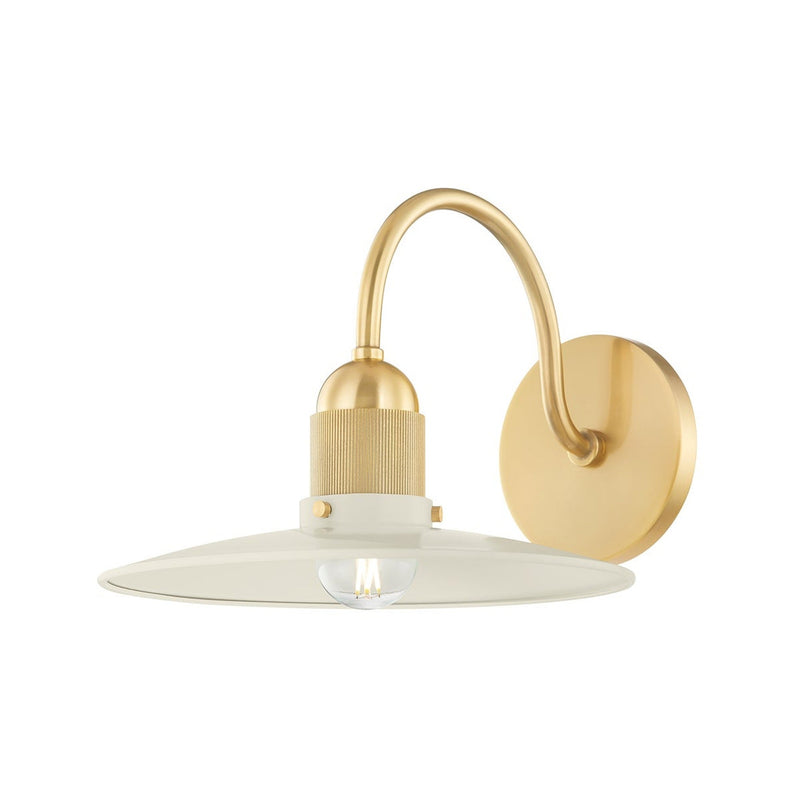 Leanna Wall Sconce - Aged Brass