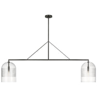 Leano Linear Suspension Light Bronze By Visual Comfort Modern