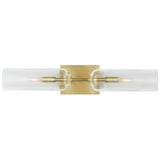 Leano Vanity Light Small Hand Rubbed Antique Brass By Visual Comfort Modern