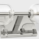 Leano Vanity Light Small Polished Nickel By Visual Comfort Modern - Detailed View1