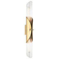 Lefferts Wall Sconce - Aged Brass by Hudson Valley