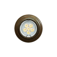 Lefkosia Antique Recessed Spotlight - Antique Brass